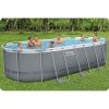 Basen ogrodowy stelażowy 549 x 274 x 122 cm 17w1 Bestway 56710